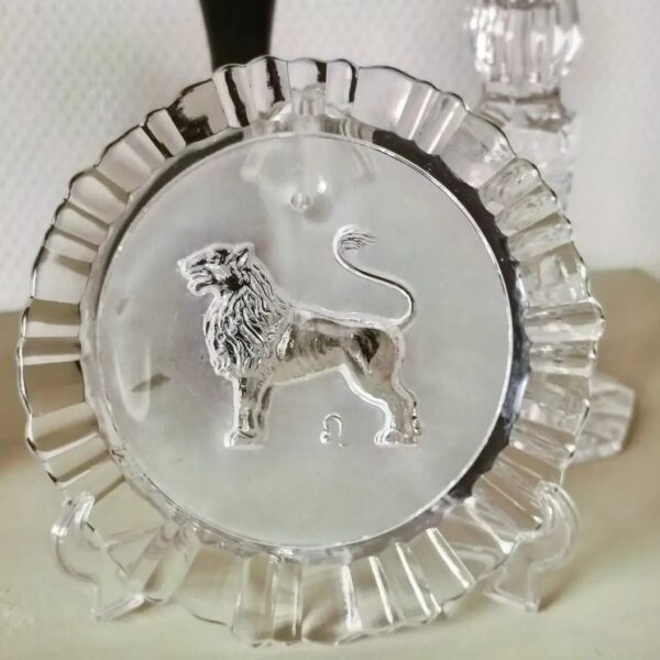 VINTAGE- Wandbordje glas