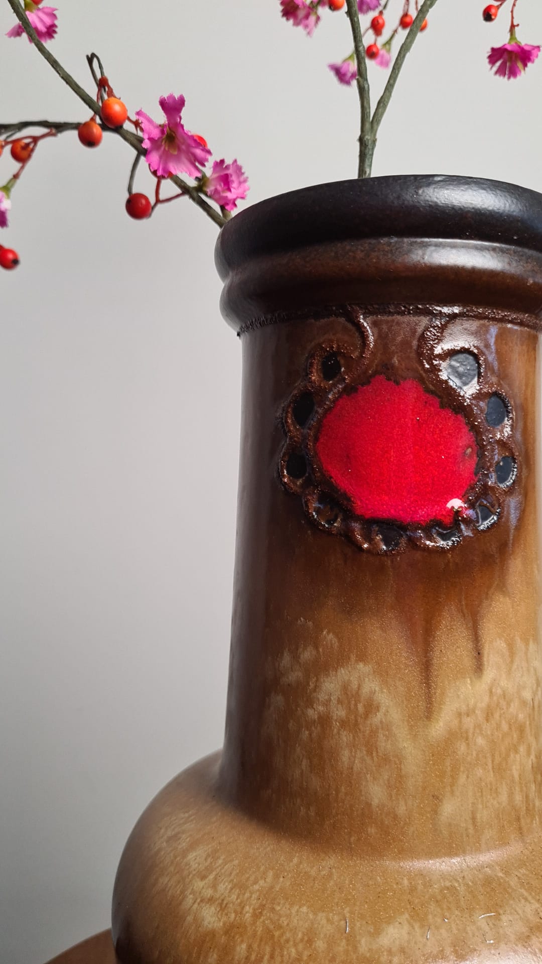 VINTAGE - Oost Duitse vaas - Afbeelding 2