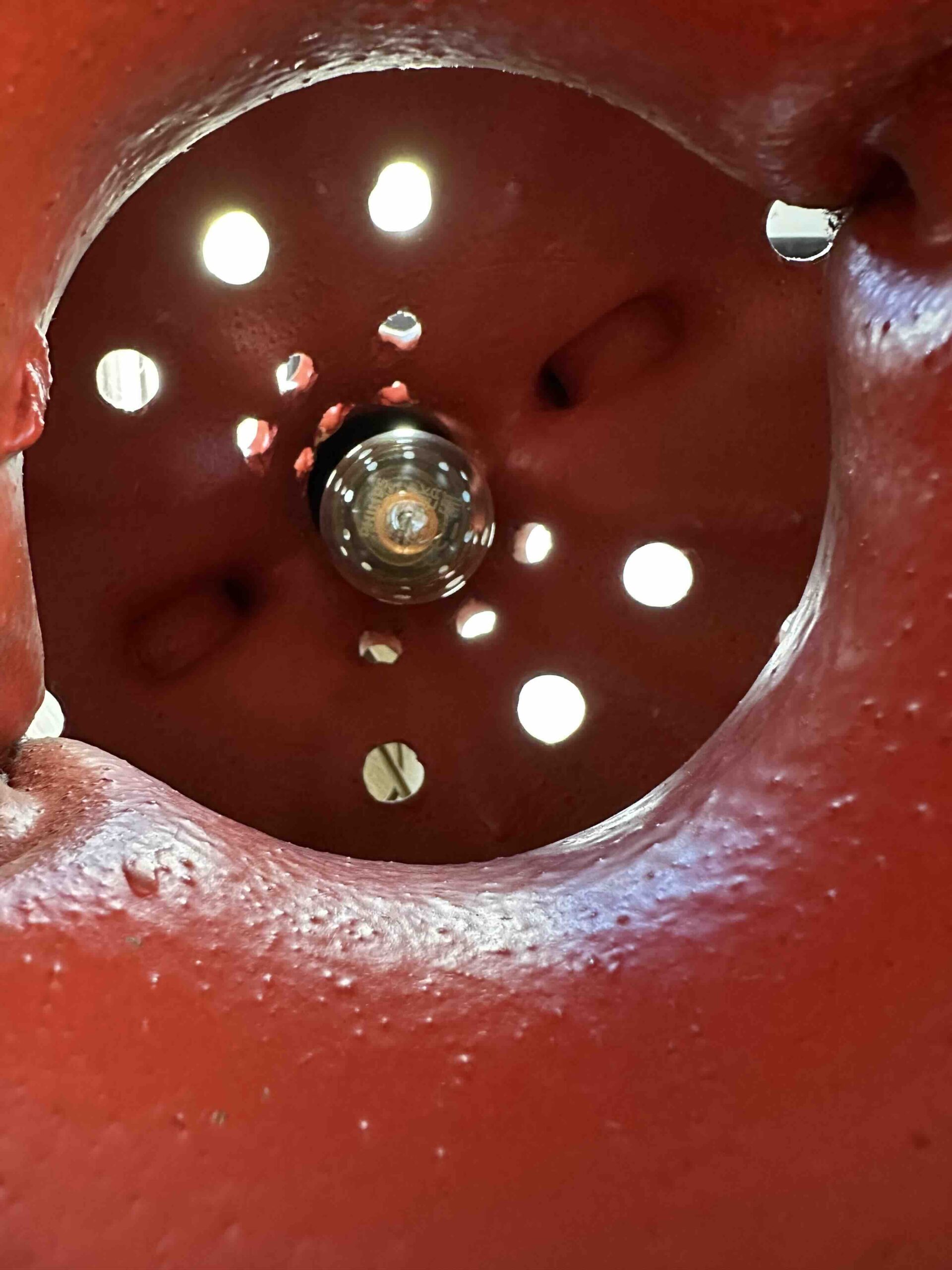 West Germany grote keramieke vloerlamp zonder kap - Afbeelding 11