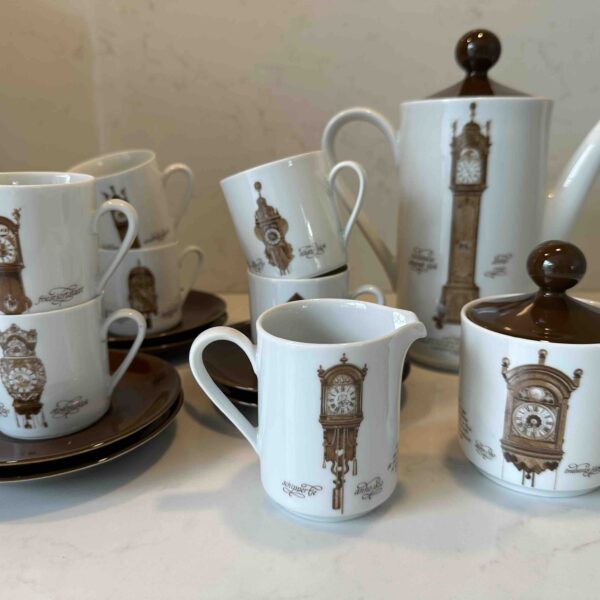 🕰️ Unieke vintage koffieset van Mitterteich Bavaria 🕰️